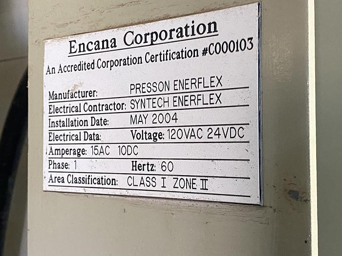 Used 48" x 39' 8 Tray 1315 PSI Dehydrator Package