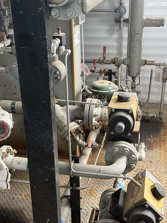 Used 60" x 20' 530 PSI Sour Horizontal Separator Package