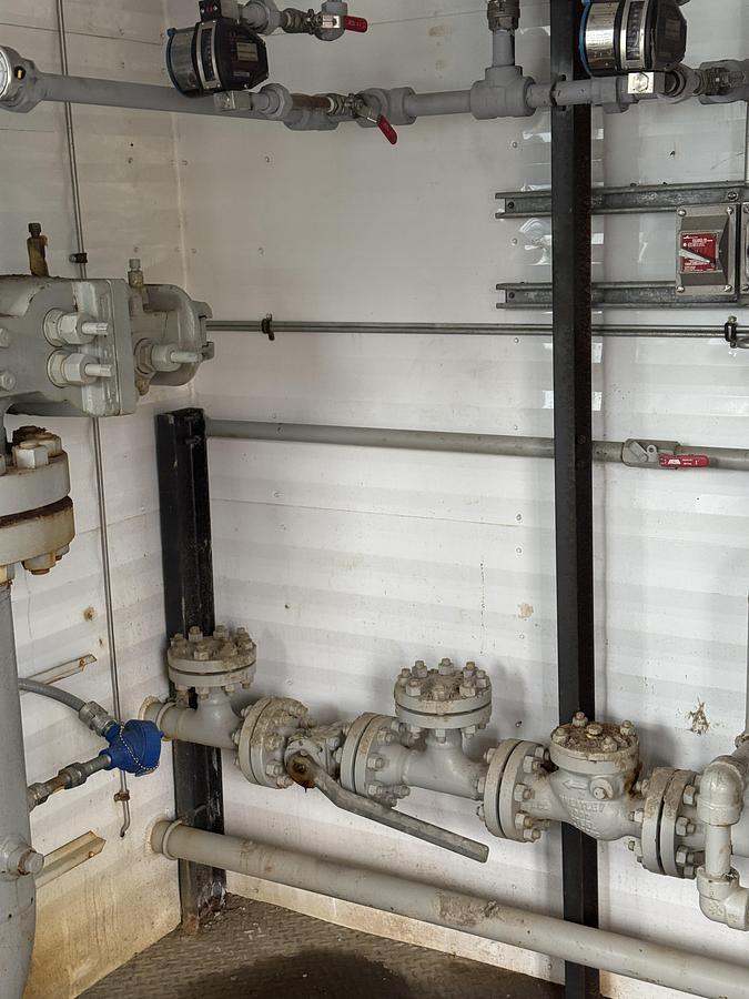 Used 60" x 20' 530 PSI Sour Horizontal Separator Package