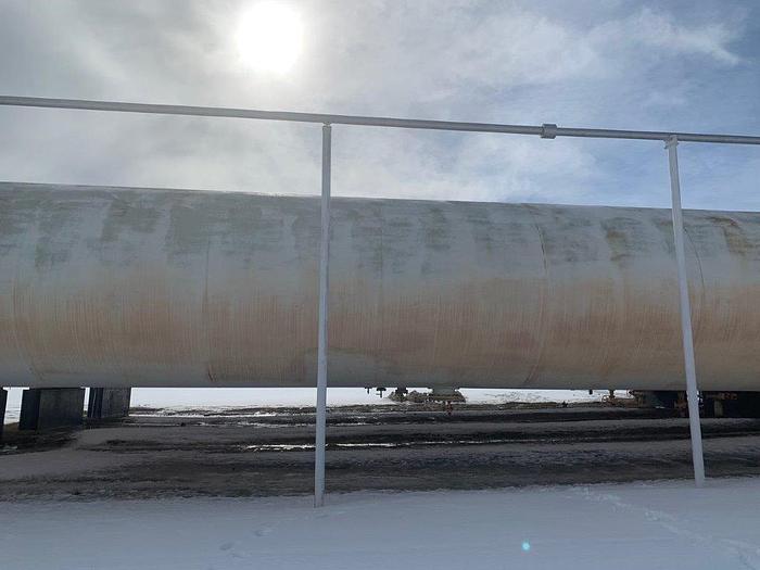 Used 106,000 Gallon 177 PSI Pressurized Storage Bullet