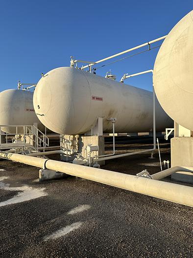 Used 90,000 Gallon 250 PSI Storage Bullet