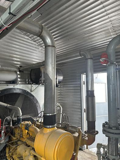 Used Gardner Denver Screw Compressor/Cat 3306 120HP