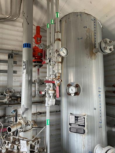 Used 24" x 30' 1440 PSI AB Sour 8 Tray Dehydrator