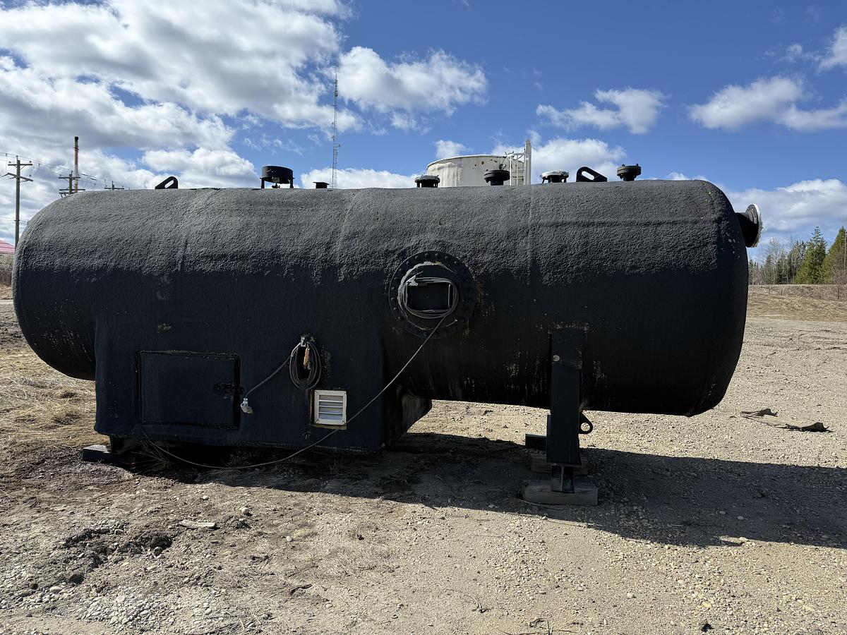 Used 100 BBL Double Wall 14.9 PSI 84" x 15' Insulated Heated Flare KO