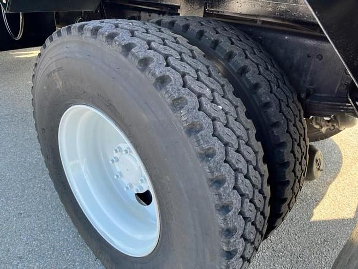 Used 2007 INTERNATIONAL 7400 65FT FLATBED BUCKET TRUCK W/ MATERIAL HANDLER