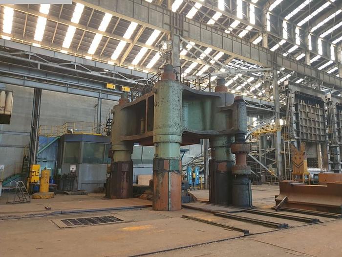 Used Press Forging Open Die Hydraulic SMS - MEER UF4 80-100MN