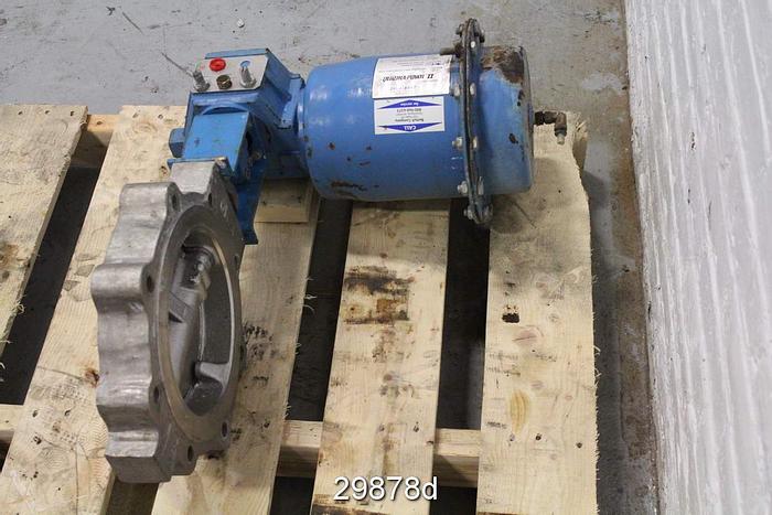 Used Jamesbury 815L-11-3600-TT 8" Butterfly Control Valve #29878