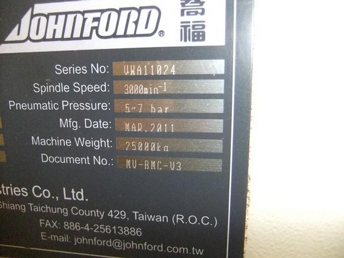 Used 2011 Johnford BMC-110 Horizontal Boring Mill