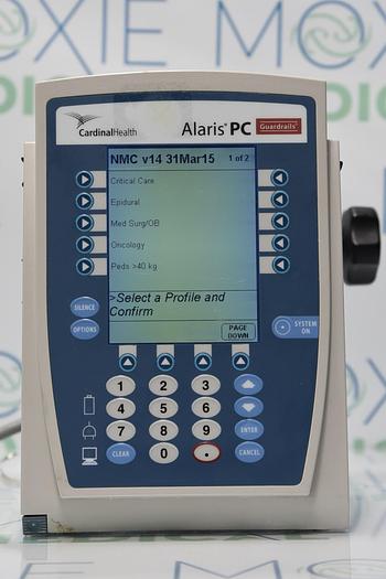 Refurbished CARDINAL HEALTH ALARIS PC 8000 SERIES REFERENCE 10802663