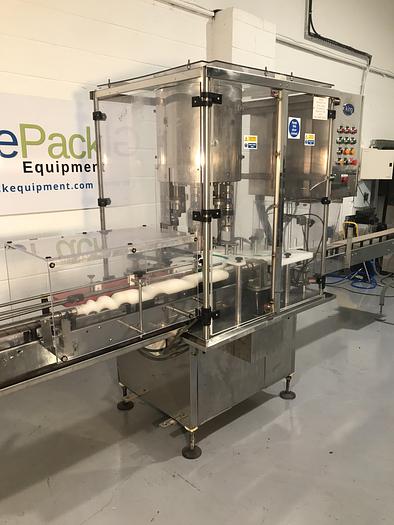 Used King CS120 4 Head Capper