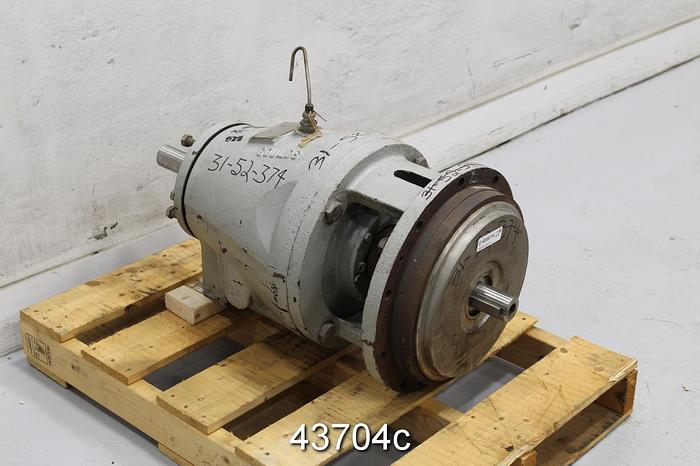 Used Goulds 3175 Power End, 12" Stainless Steel Stuffing Box #43704