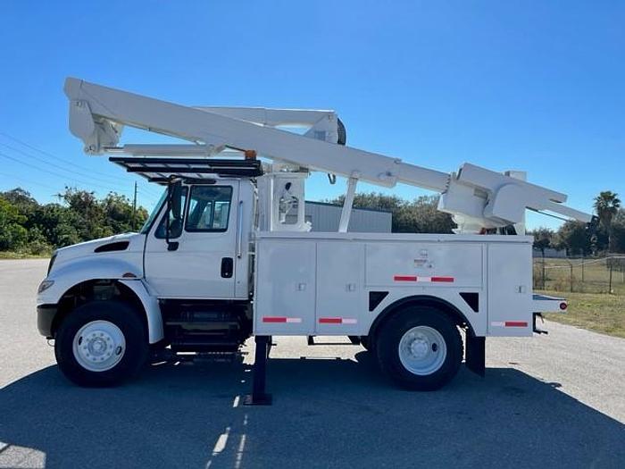 Used Hi-Ranger TL45 50ft Bucket Boom on 2012 International 4300 Regular Cab Utility Truck - C48411