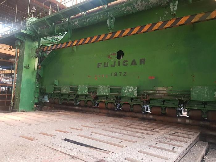 Used 1971 FUJICAR JAPAN cap. 5000TON plate 50mm x16000