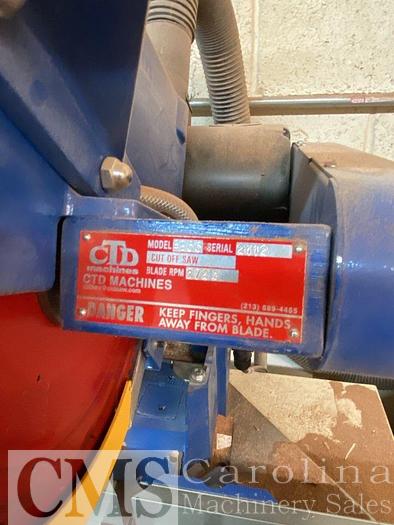 Used CTD Cutoff Saw with Razorgauge