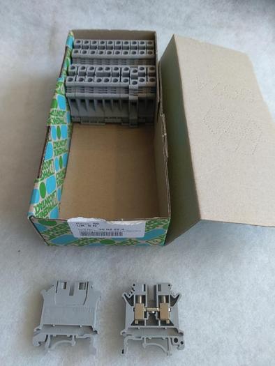 1400 Durchgangsklemmen, Reihenklemmen + Zubehör, , neu -70%