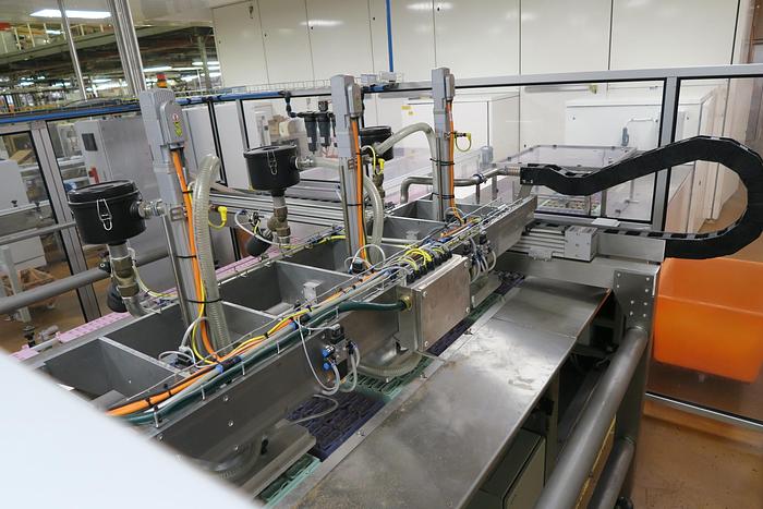 Used Frozen Cone Chocolate Moulding Line