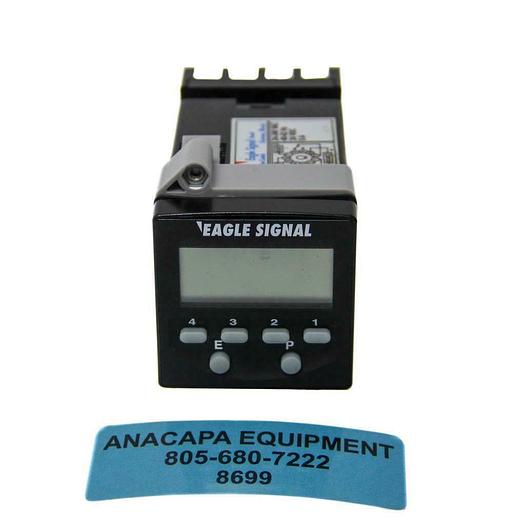 Used Danaher Controls Eagle Signal B856-500 LCD Timer, Omron P3GA-11 Relay (8699)W