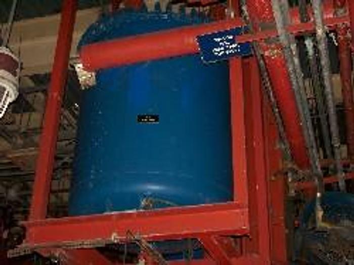 Used Pfaudler 300 gallon glass lined vacuum receiver