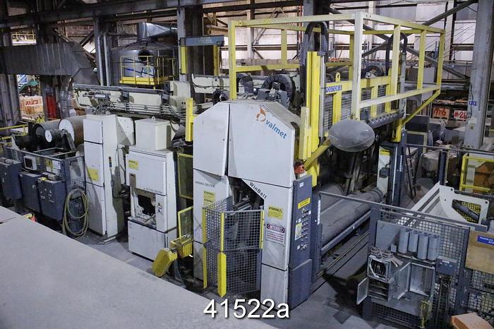 Used Valmet Winbelt 2-Drum Winder, 157" Width Trim #41522