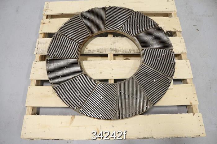 Used Pilao RTD-34 Pilao Refiner Plate Set #34242