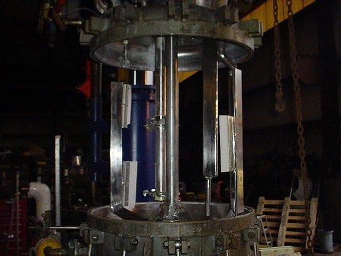 Used 100 GALLON HOCKMEYER DUAL SHAFT MIXER – S/S – VACUUM – JACKETED (#9212)