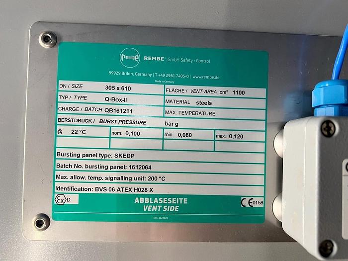 Used DONALDSON TORIT DFO2-2 DUST COLLECTOR - 1600 CFM - XP