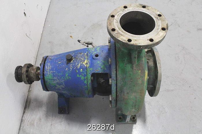 Used Goulds 3175 Goulds 3175, 8X10X18H, 2 Vane Impeller, 18" Impeller Diameter, Stainless Steel Impeller, Stainless Steel Casing, Stainless Steel Suction Side Plate, Stainless Steel Stuffing Box, Packing #26287