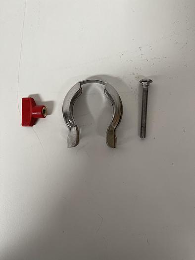 Lot of 2- Edwards C10514401 NW25 Stainless Steel Clamping Ring