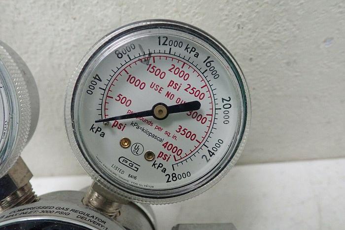 Used Fisher Brand Model 10575148 General Purpose Compressed Gas Regulator