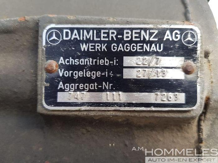 Used Unimog 435 Rear axle