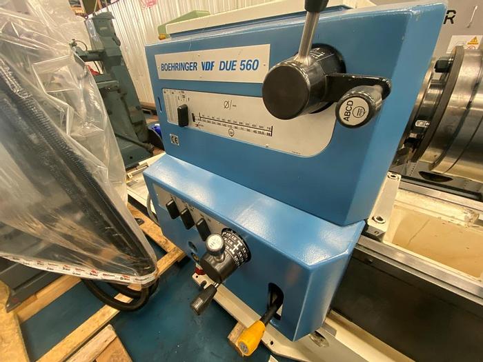 Used 1997 Boehringer VDF DUE 560 Manual Lathe