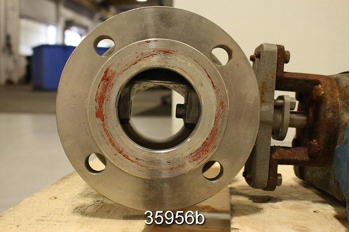 Used Dezurik 9236824 3" V-Ball Control Valve #35956