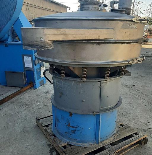 Used Scren, Sweco, 48", S/st, Single Deck, 2.5 HP #S744349