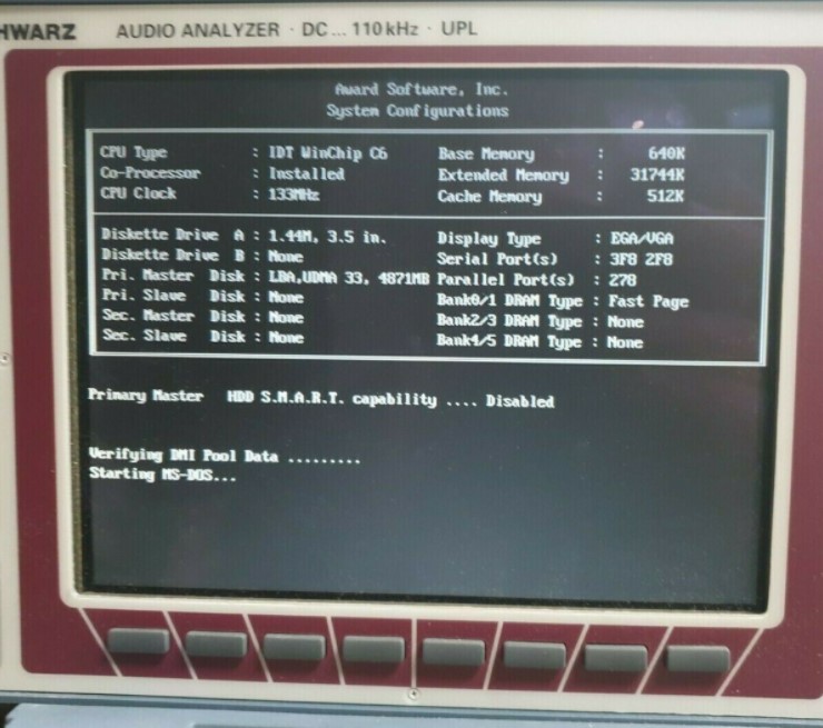 Used Rohde & Schwarz UPL16 1078.2008.16 W/ OPT UPL-B4 1078.3804.02 OPT N00 + UPL-B10