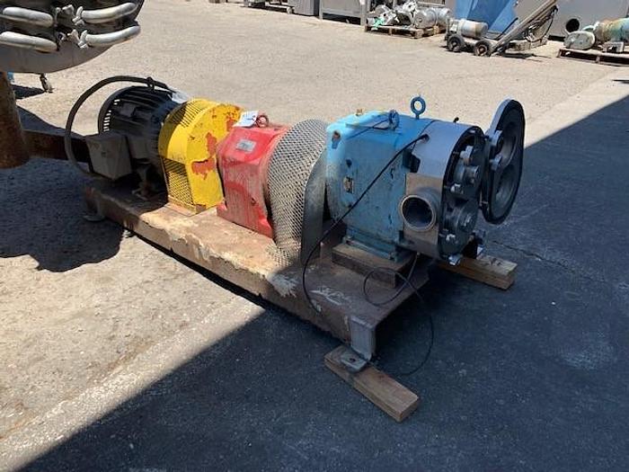 Used Waukesha Model 220 Positive Displacement Pump 220