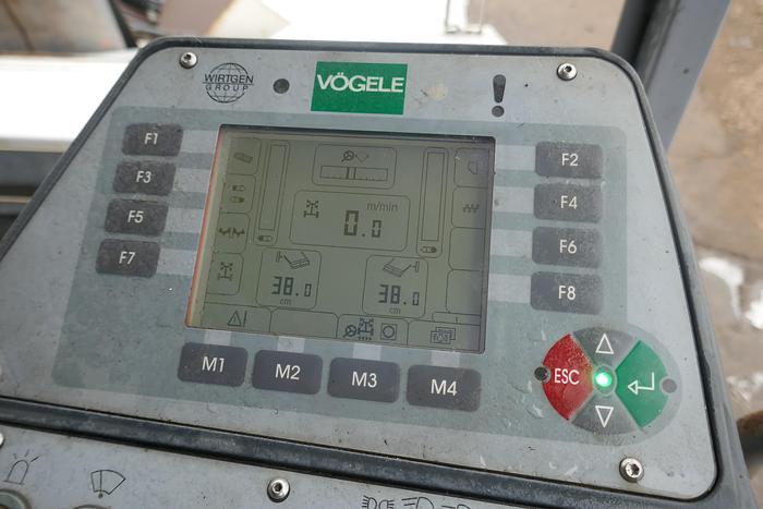 Used 2009 VOGELE SUPER 1803-2