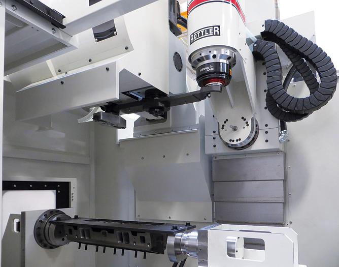 Used 2020 ROTTLER EM69HP 5-Axis CNC Cylinder Head Porting
