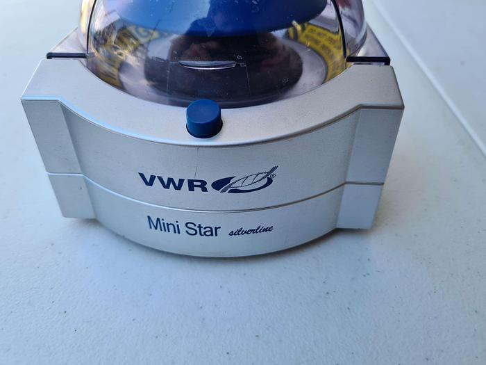 Used VWR Mini Star Silverline Centrifuge