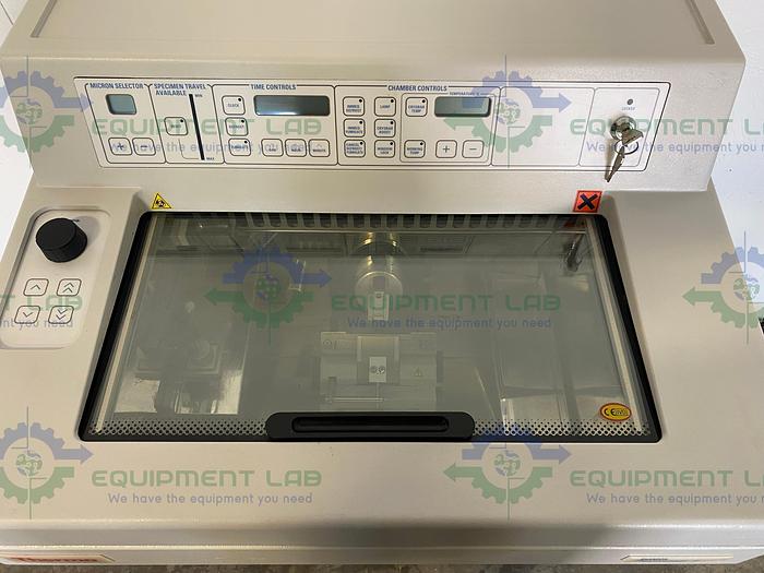 Used Thermo Shandon Cryotome E 77200187 Cryostat Microtome Tissue Sectioning
