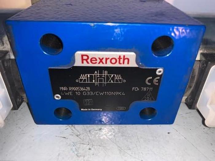 Rexroth 4WE10G33/CW110N9K4 Hydraulic Valve