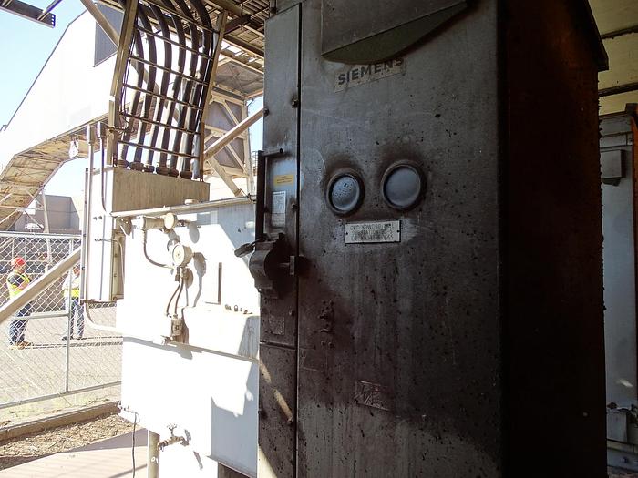 Used 1,500 KVA 13,000V SIEMENS-ALLIS SUBSTATION 480Y/277 VOLTS CU WINDING