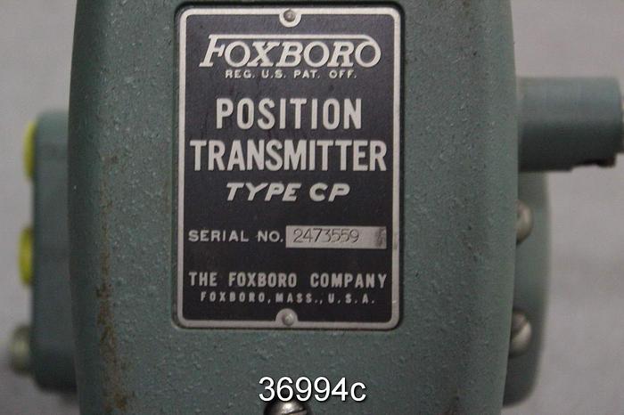 Unused Foxboro P91T Position Transmitter, Type CP #36994