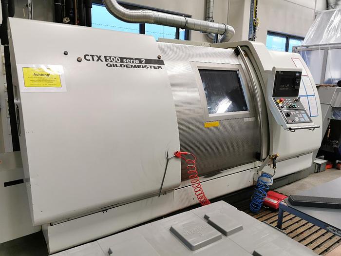 Gebraucht 2001 CNC Drehmaschine GILDEMEISTER CTX 500 Serie 2