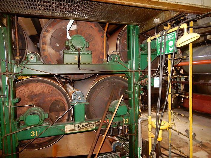 Used 105” (98” TRIM) BELOIT FOURDRINIER PAPER MACHINE 1,050 FPM REF (PM #1)