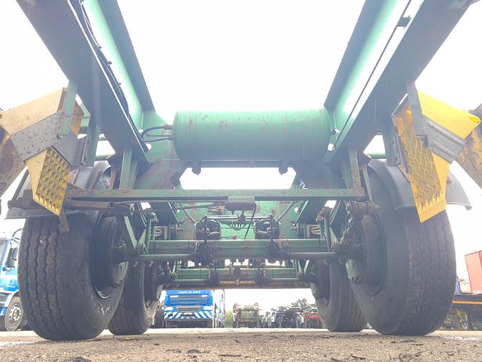 Used 1997 Schweriner CS 20 Container chassis 20ft. steel suspension