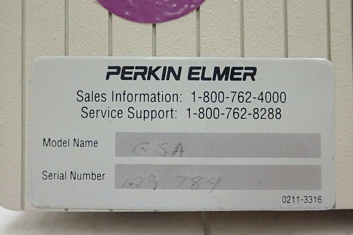 Used Perkin Elmer GSA Gas Selector w/ Cable ~ Made in USA