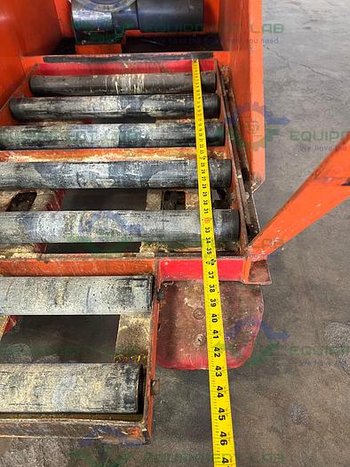 Used Sackett Systems  PJTCB24-V-S Pallet Jack Transfer Cart w/ Raymonf Pallet Jack