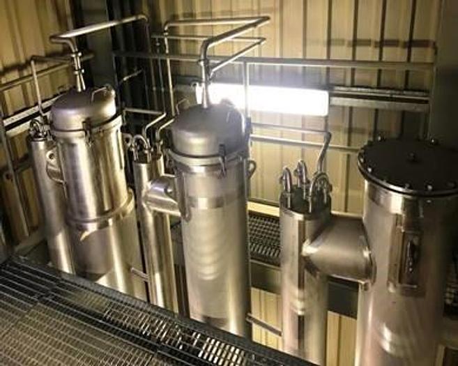 Used ANHYDRO 2- step falling film vacuum evaporator for juice and beverage applications.