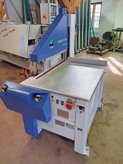Used 2011 WEINIG Dimter Under table crosscut saw WEINIG OptiCut C700