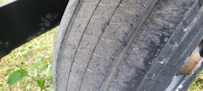 Used 2011 Caterpillar Tandem Axle Trailer 10,000 lb. Axle Rating